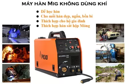 Toàn bộ ưu nhược điểm và ứng dụng mạnh mẽ của máy hàn MIG